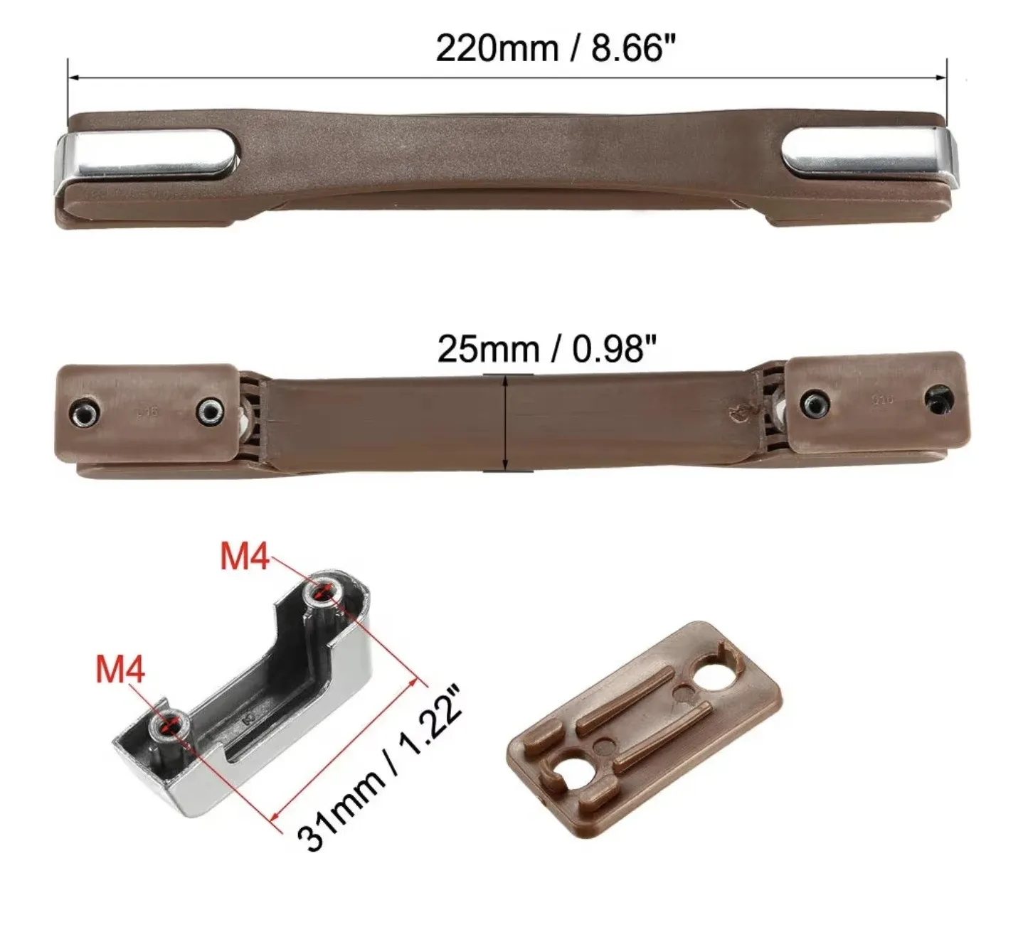 Suitcase Luggage Handle Replacement image indicator(3)