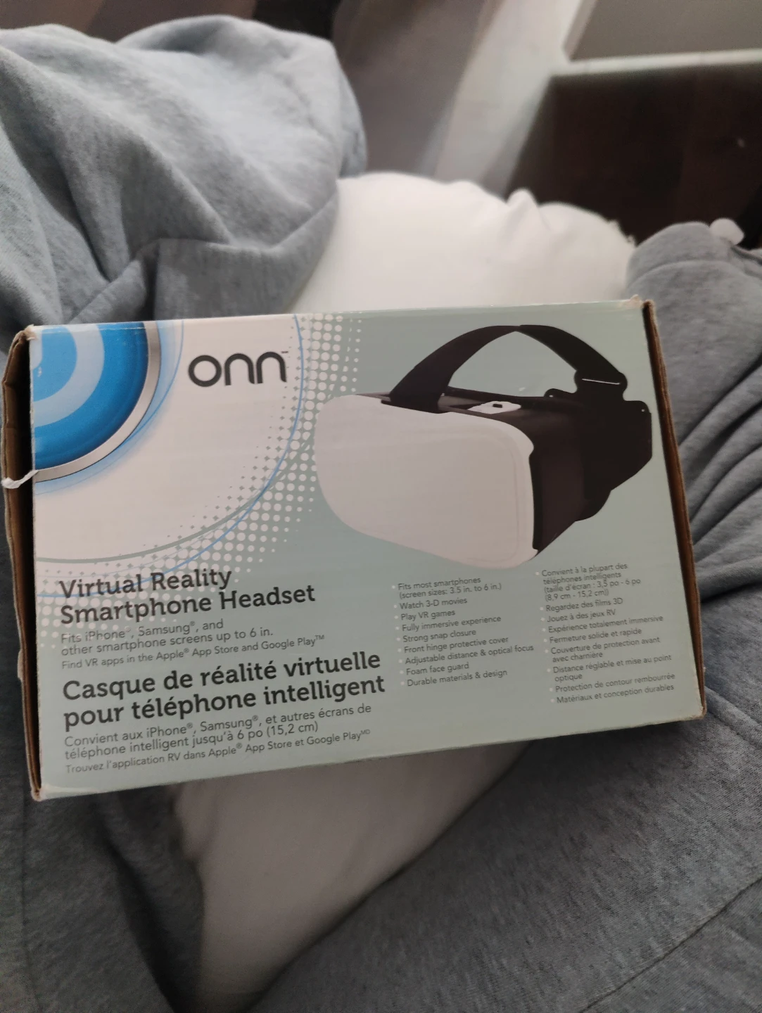 onn. Virtual Reality Smartphone Headset - photo 4