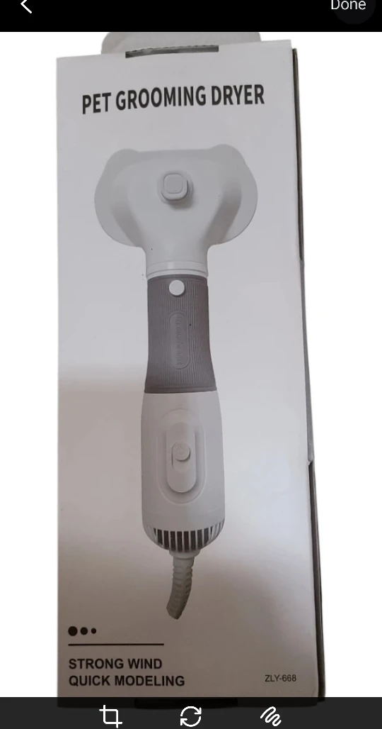 🐶✨ Pet Grooming Dryer – 2-in-1 Blow Dryer + Brush #CLEANOUT