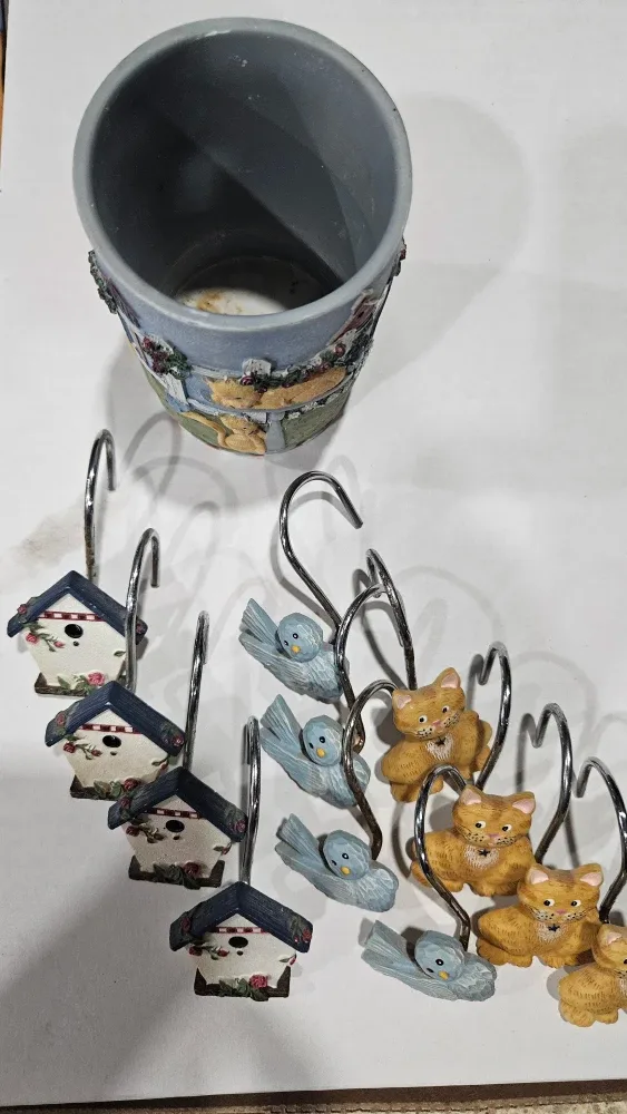 Kathy Hatch Shower Curtain & Hooks image indicator(6)