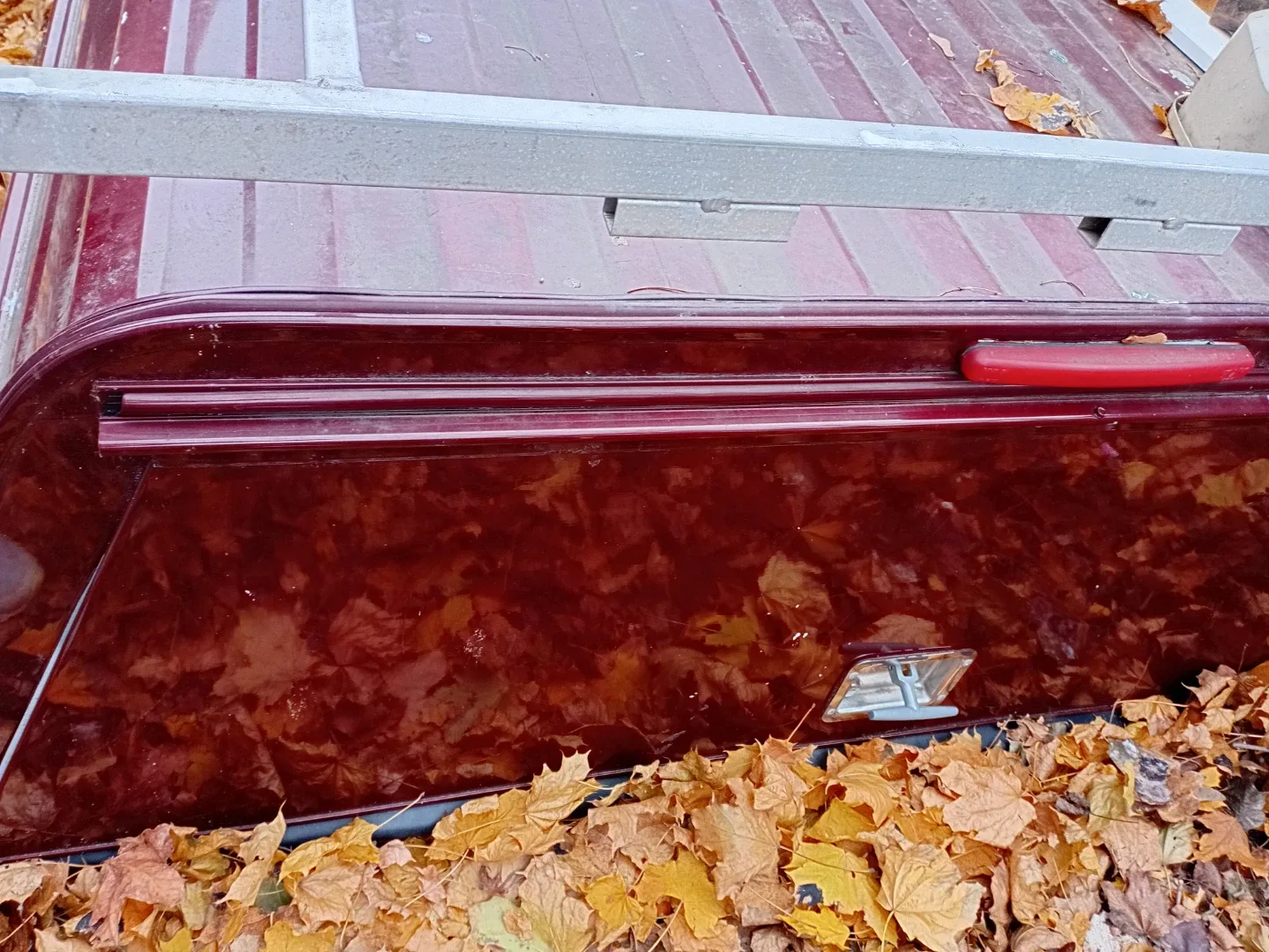 Truck Bed Cover - Burgundy