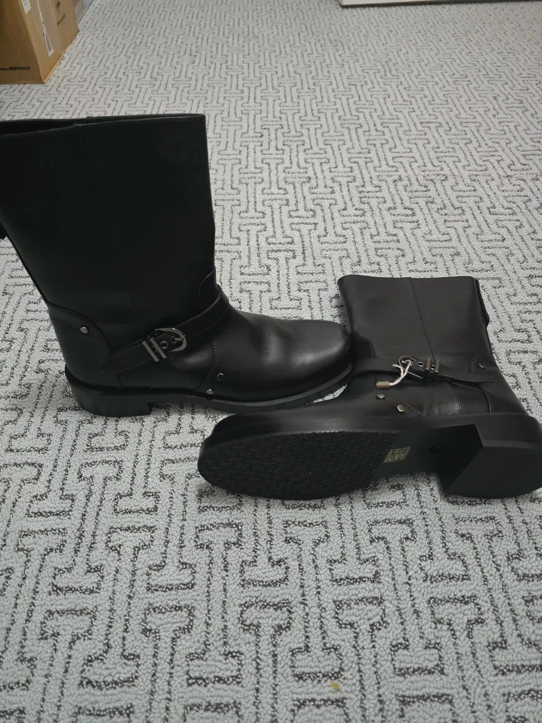 Stuart Weitzman Black Leather Boots