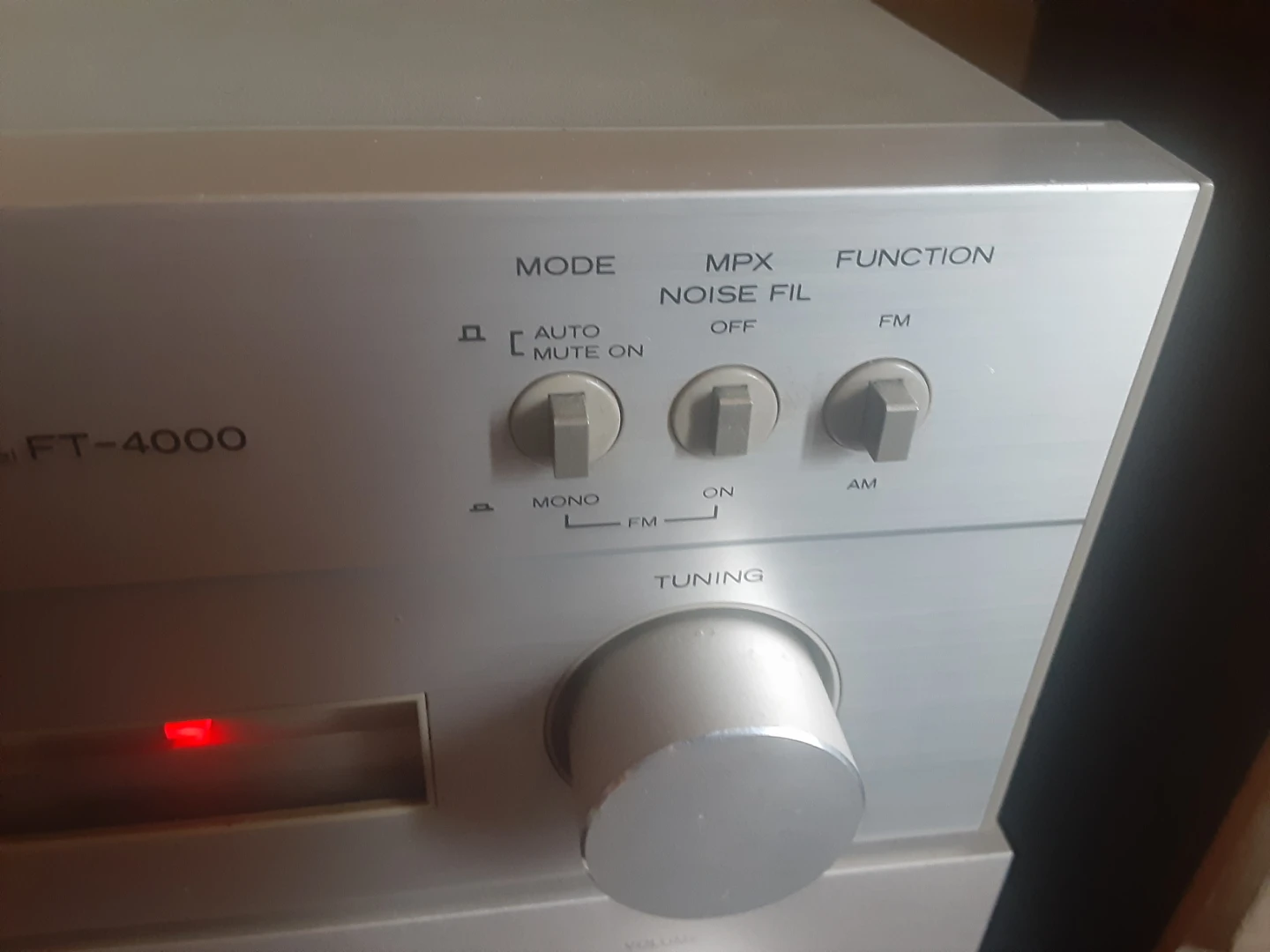 Vintage Rare Hitachi FT-4000 AM-FM Stereo Tuner - photo 4