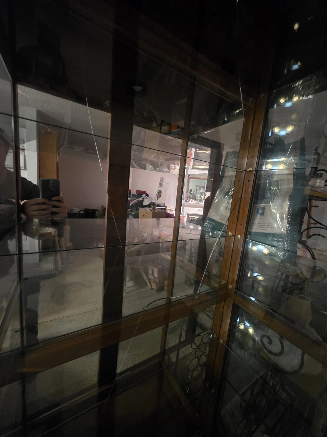 Wooden Display Cabinet - photo 2