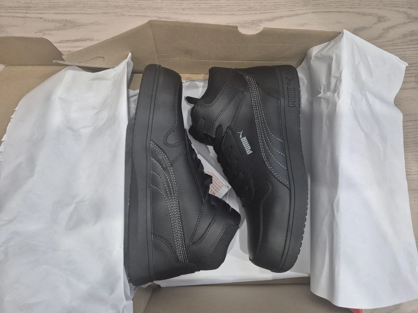 Puma Frontcourt Black Mid Composite Toe Safety Shoes - photo 2