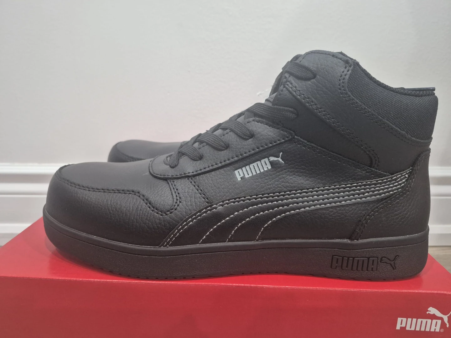 Puma Frontcourt Black Mid Composite Toe Safety Shoes - photo 3