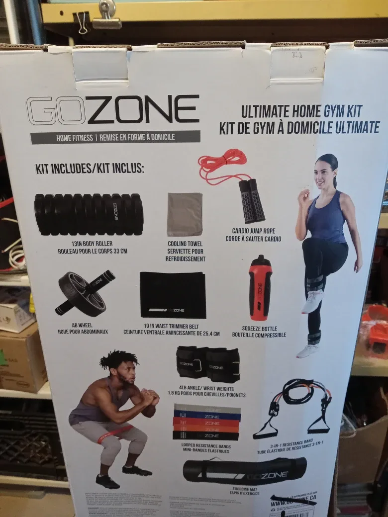 GOZONE Ultimate Home Gym Kit - New in Box! image indicator(2)