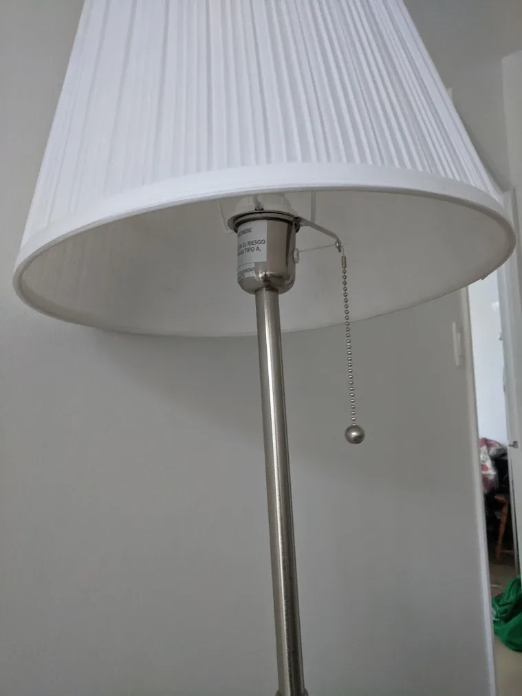 IKEA Floor Lamp with White Shade image indicator(3)