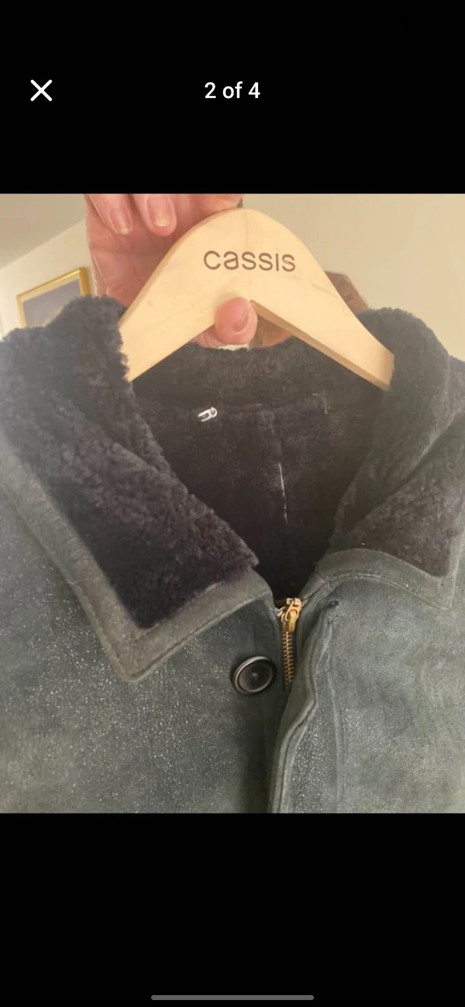 Cassis Shearling Coat - Warm and Stylish! Size L for man - photo 2
