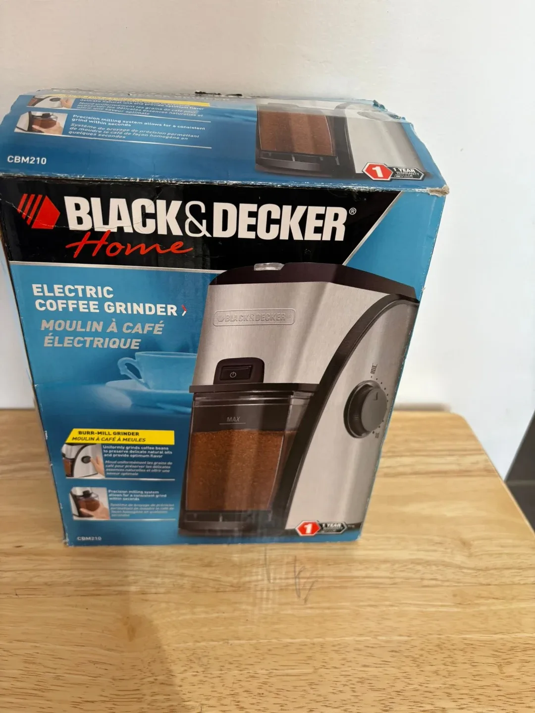 Black & Decker Electric Coffee Grinder CBM210