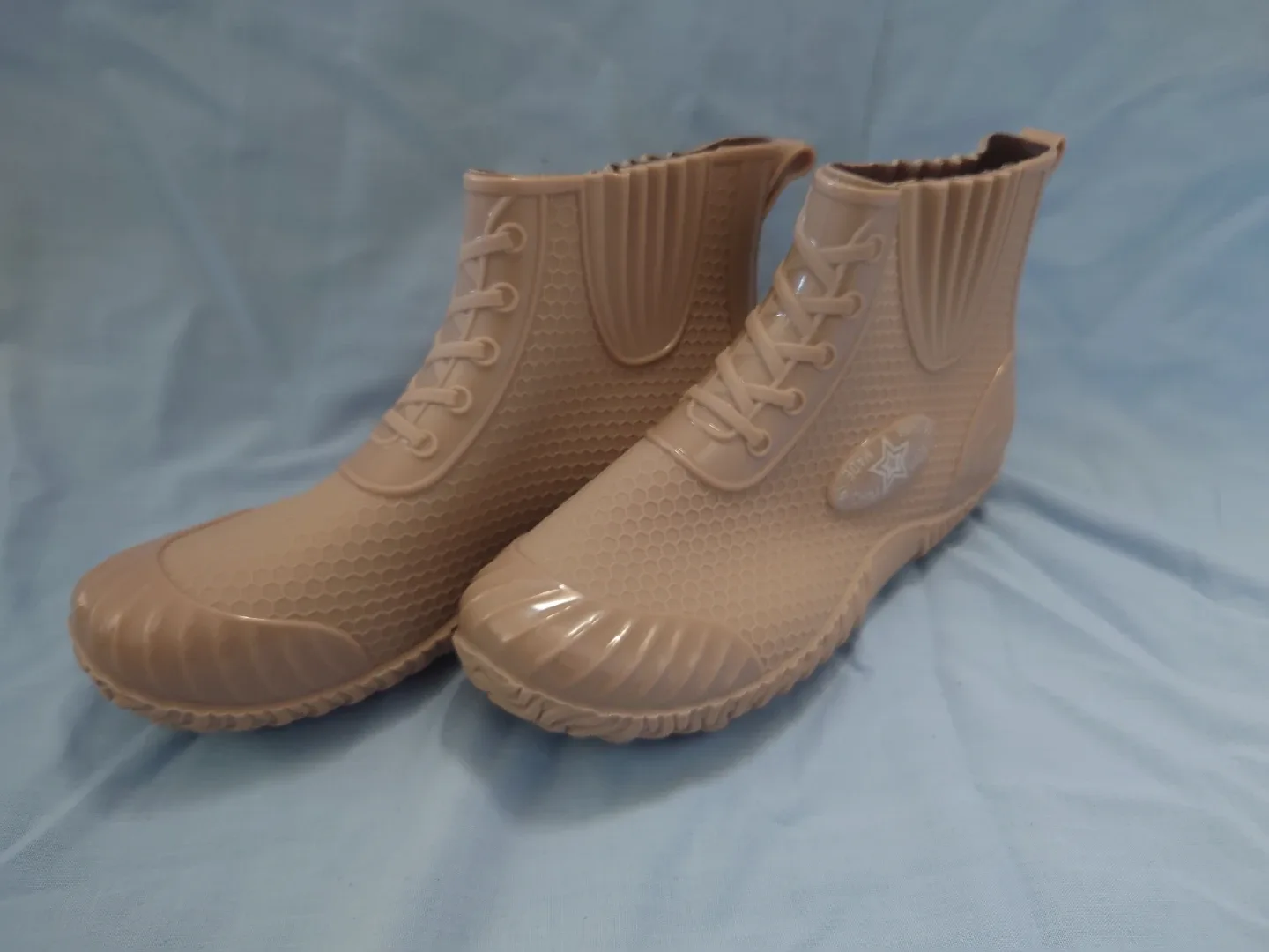Beige Rain Boots - Size 38