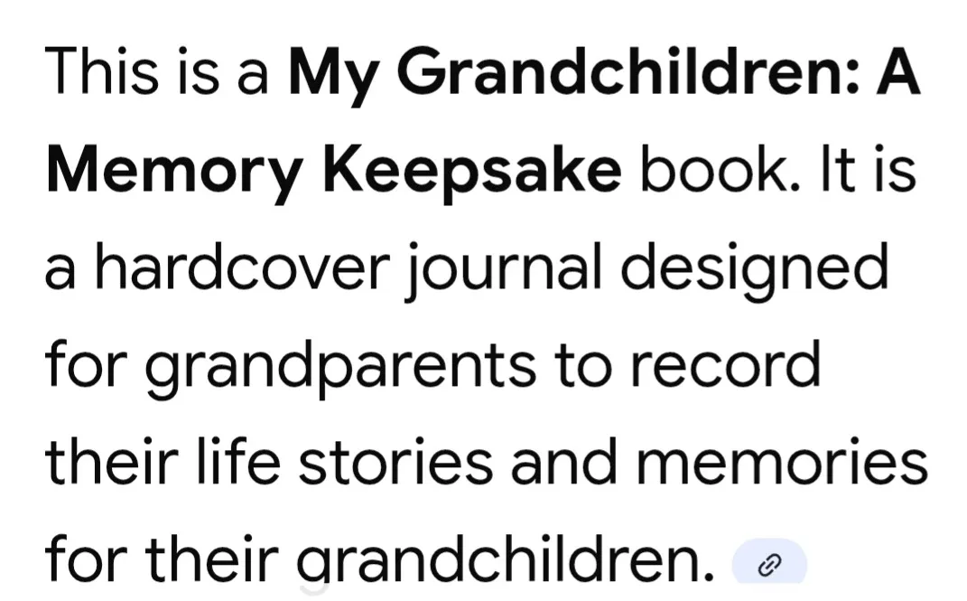My Grandchildren Memory Keepsake Book image indicator(10)
