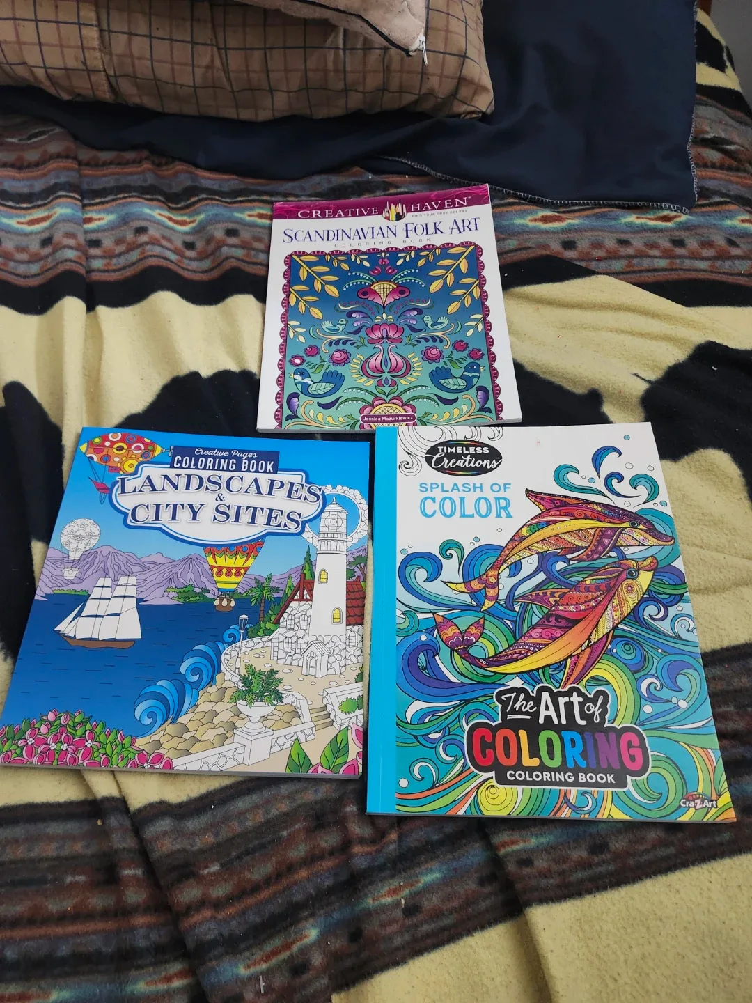 Coloring Books and Markers