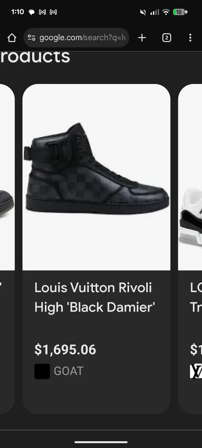 Louis Vuitton High-Top Sneakers image indicator(7)
