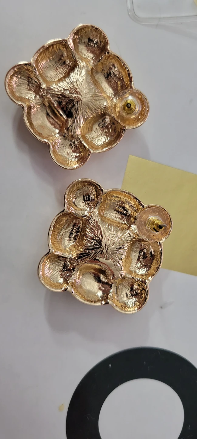 8 Other Reasons Lady Earrings - Gold & Black - photo 4