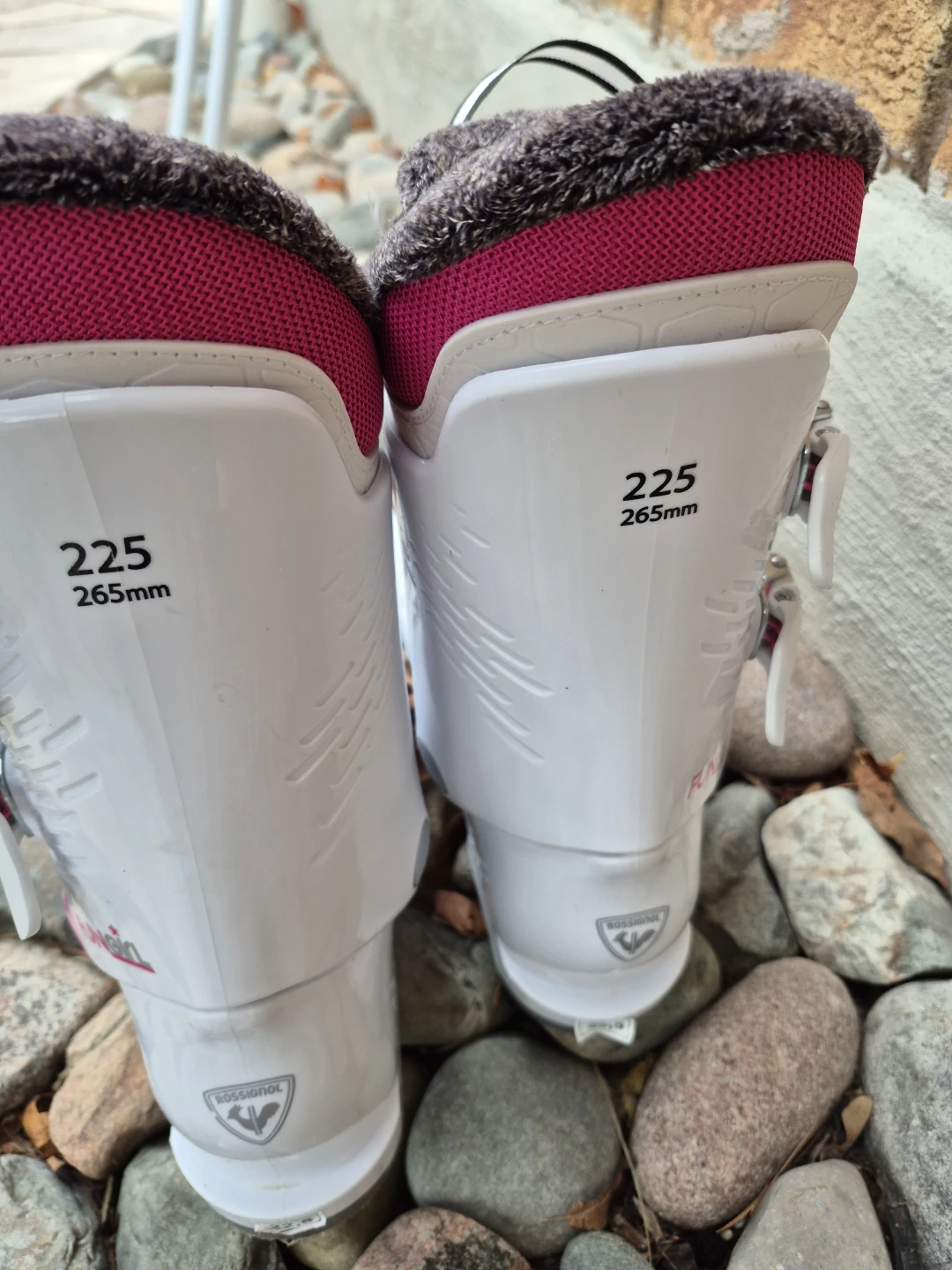 Rossignol Ski Boots - White & Pink - Size 225/265mm. Like *NEW* - photo 5