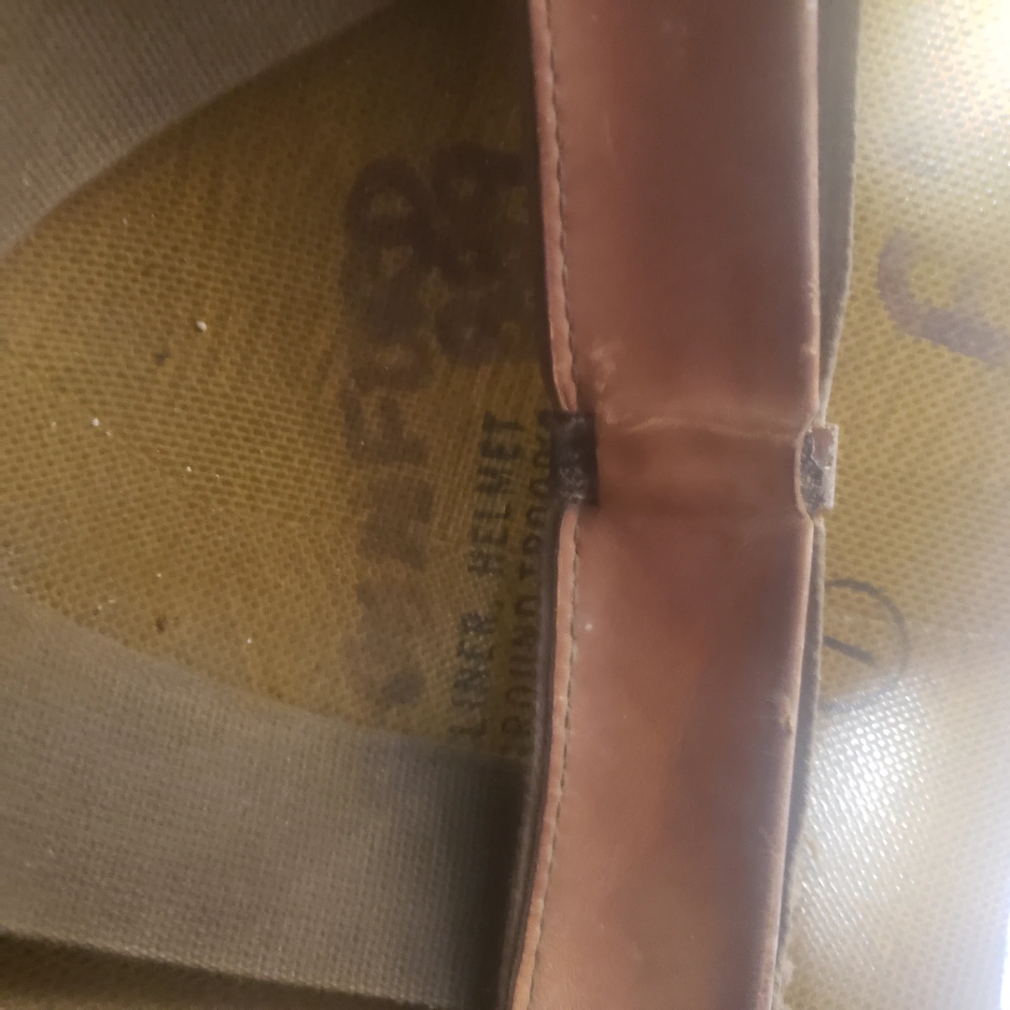 Vintage Military Helmet liner - photo 3