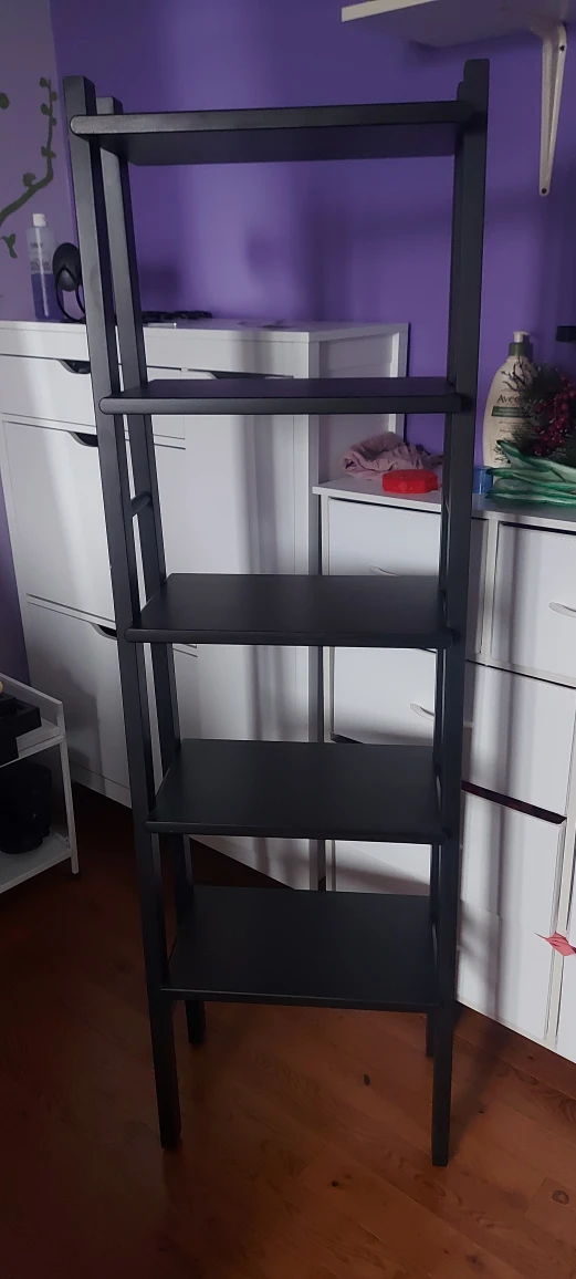 Black Ladder Shelf