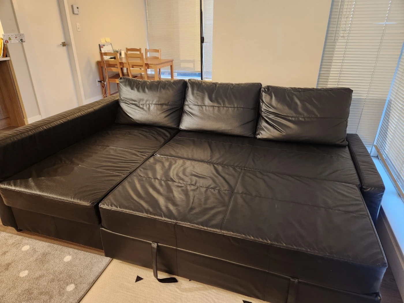 IKEA FRIHETEN corner sofa-bed less 2 Years - photo 2
