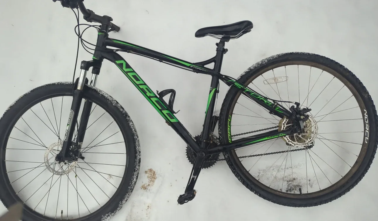 Norco Storm 1 Bike - Black & Green