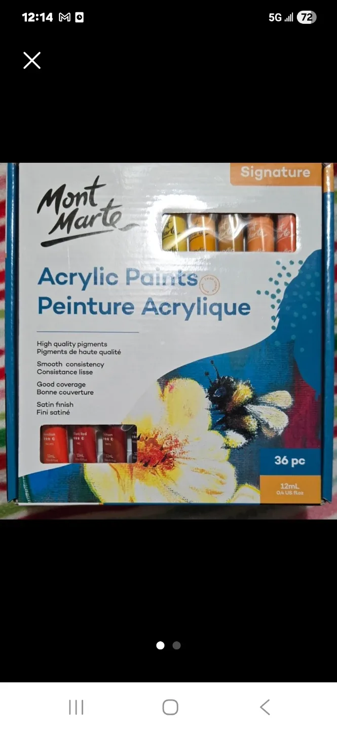 Mont Marte Signature Acrylic Paint Set - New!