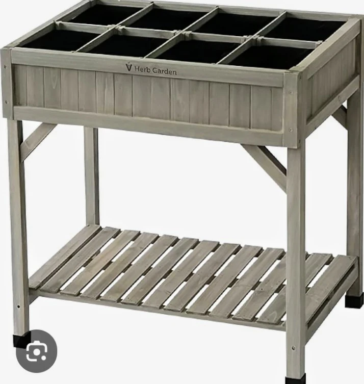 V Herb Garden Elevated Planter Box - photo 2