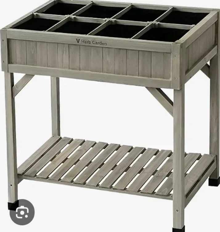 V Herb Garden Elevated Planter Box image indicator(2)
