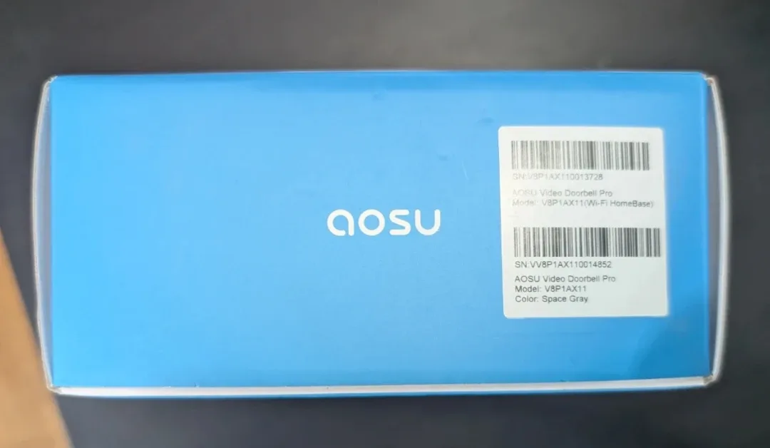 New Aosu Video Doorbell Pro with Wi-Fi HomeBase #Cleanout image indicator(2)