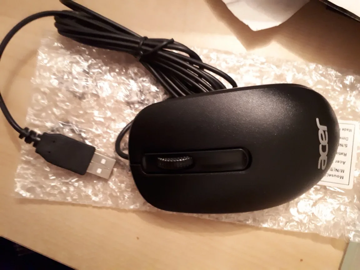 Acer USB Mouse - Black "#Cleanout