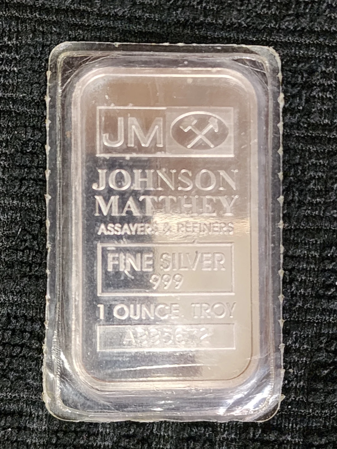 Johnson Matthey 1 oz Fine Silver Bar - photo 2