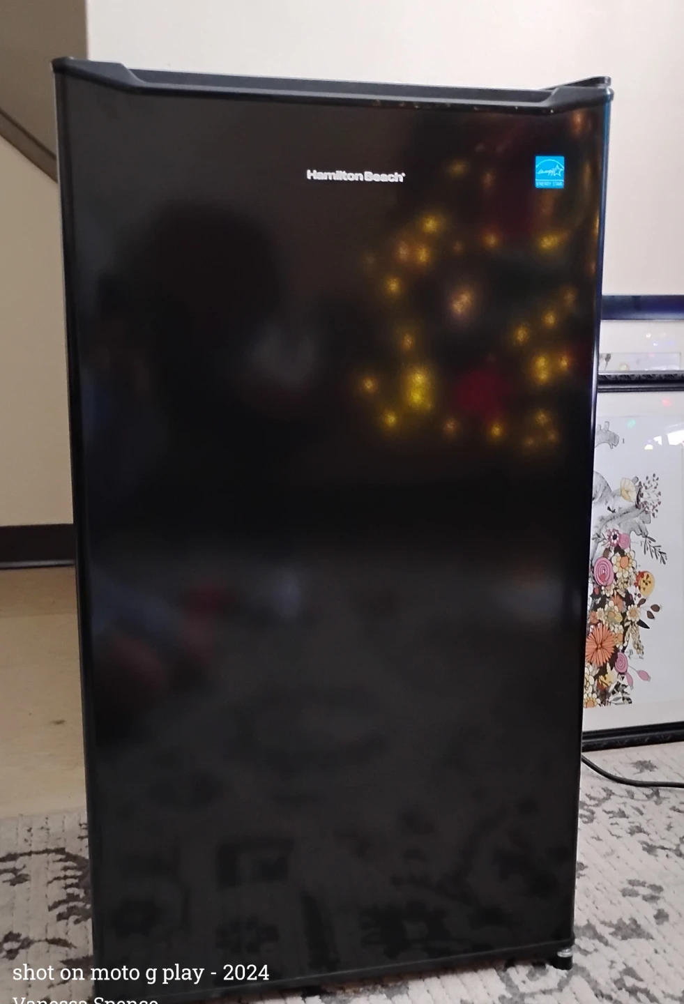 Hamilton Beach Black Mini Fridge 3.3 cu.ft