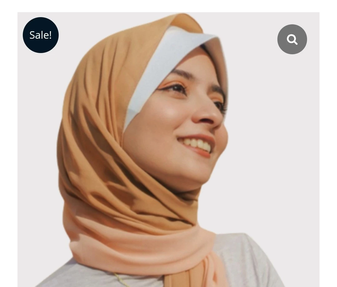 Under Hijab Bonnet Caps - Beige & Blue