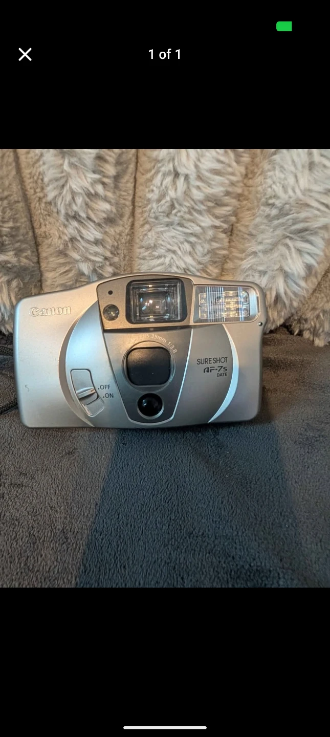 Canon Sure Shot AF-7S Date Camera