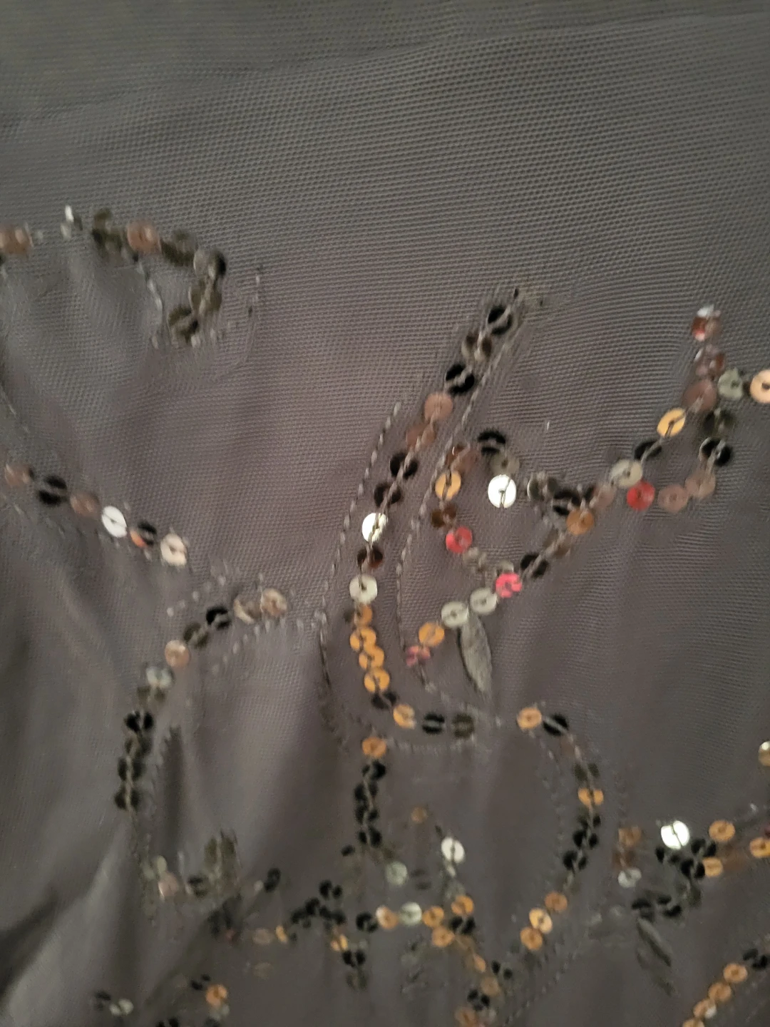 Nycård Collection Black Sequin Top - Size L - photo 3