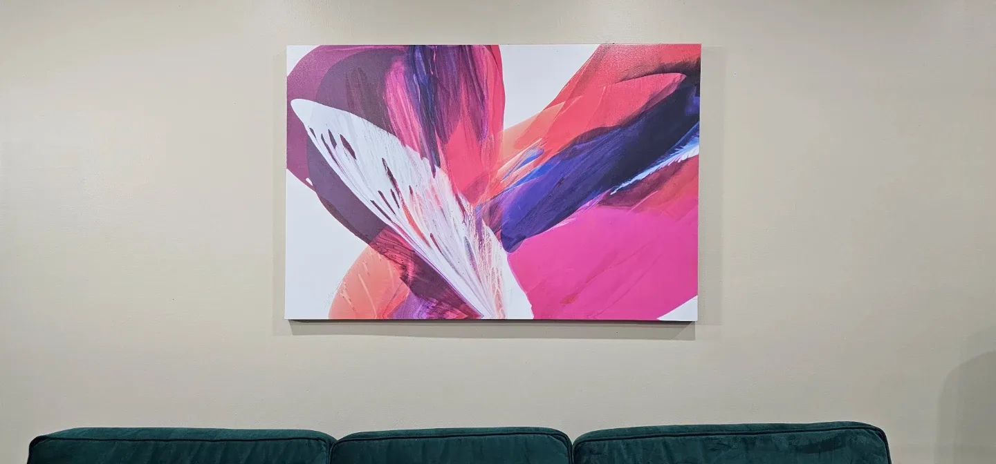 Wall frame livingroom