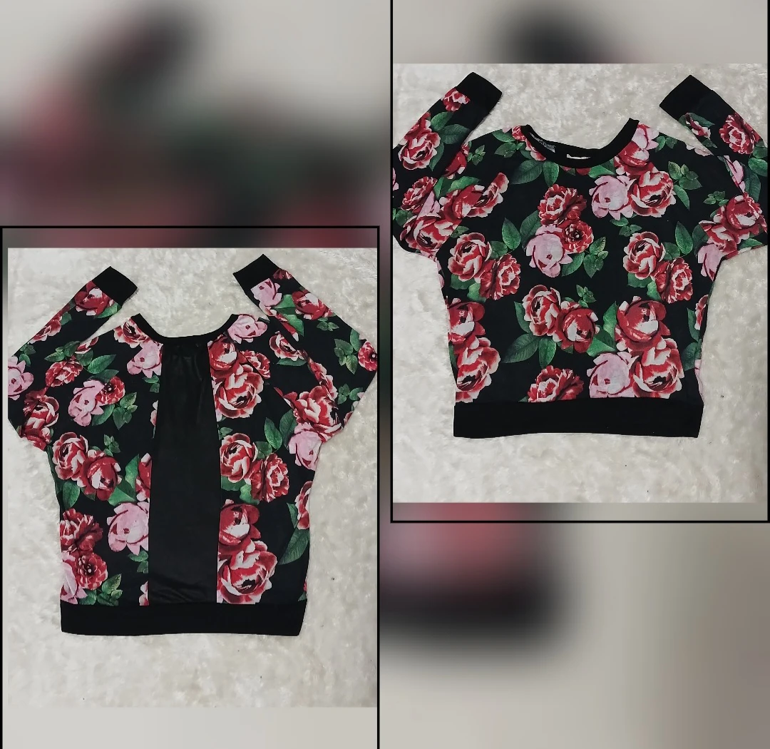 🌸Floral Print Long Sleeve Top