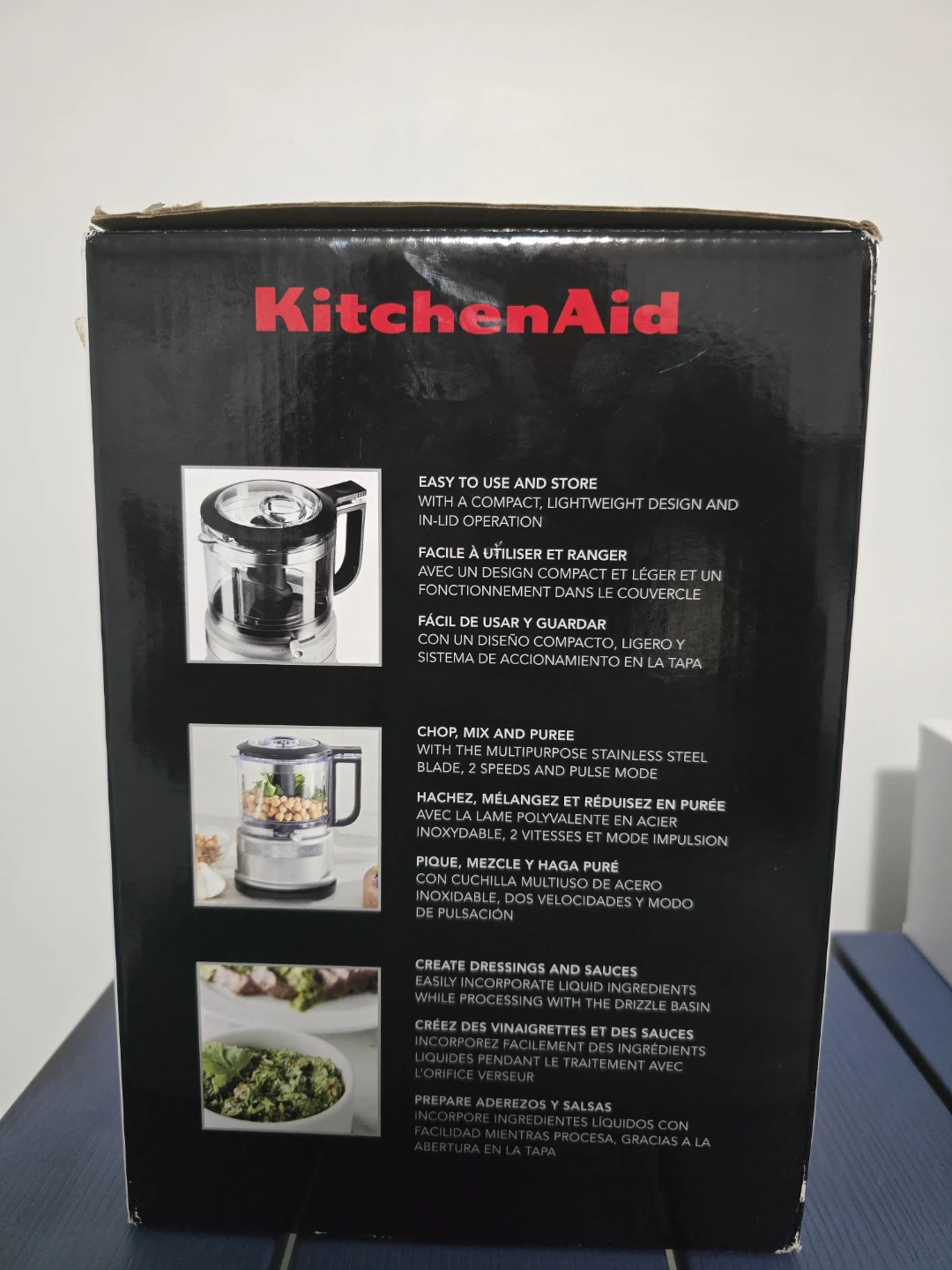 KitchenAid Food Chopper - Matte Black, 3.5 Cup - photo 2