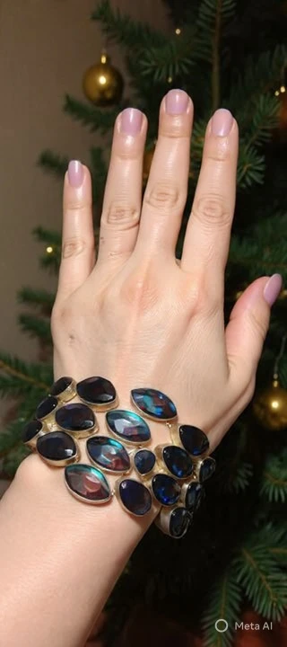 Sterling Silver Labradorite Bracelet - photo 2