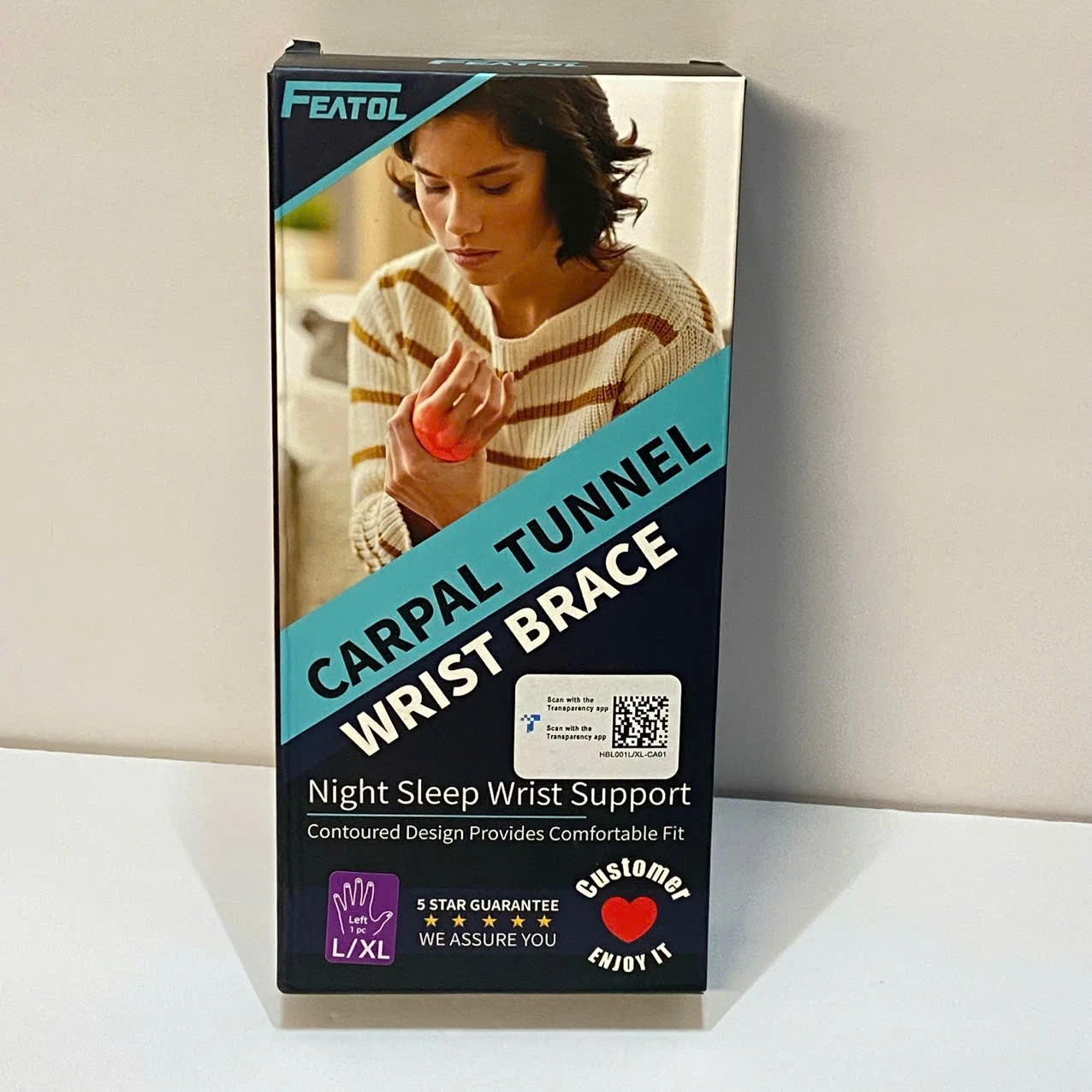 New FEATOL Carpal Tunnel Wrist Brace L/XL - photo 2