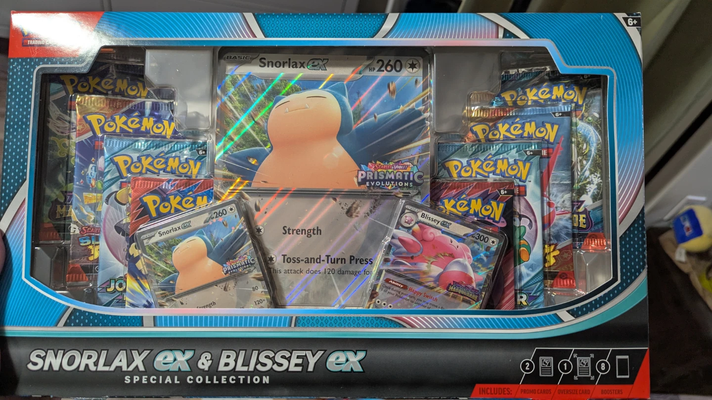 *SEALED* Snorlax ex & Blissey ex Special Collection