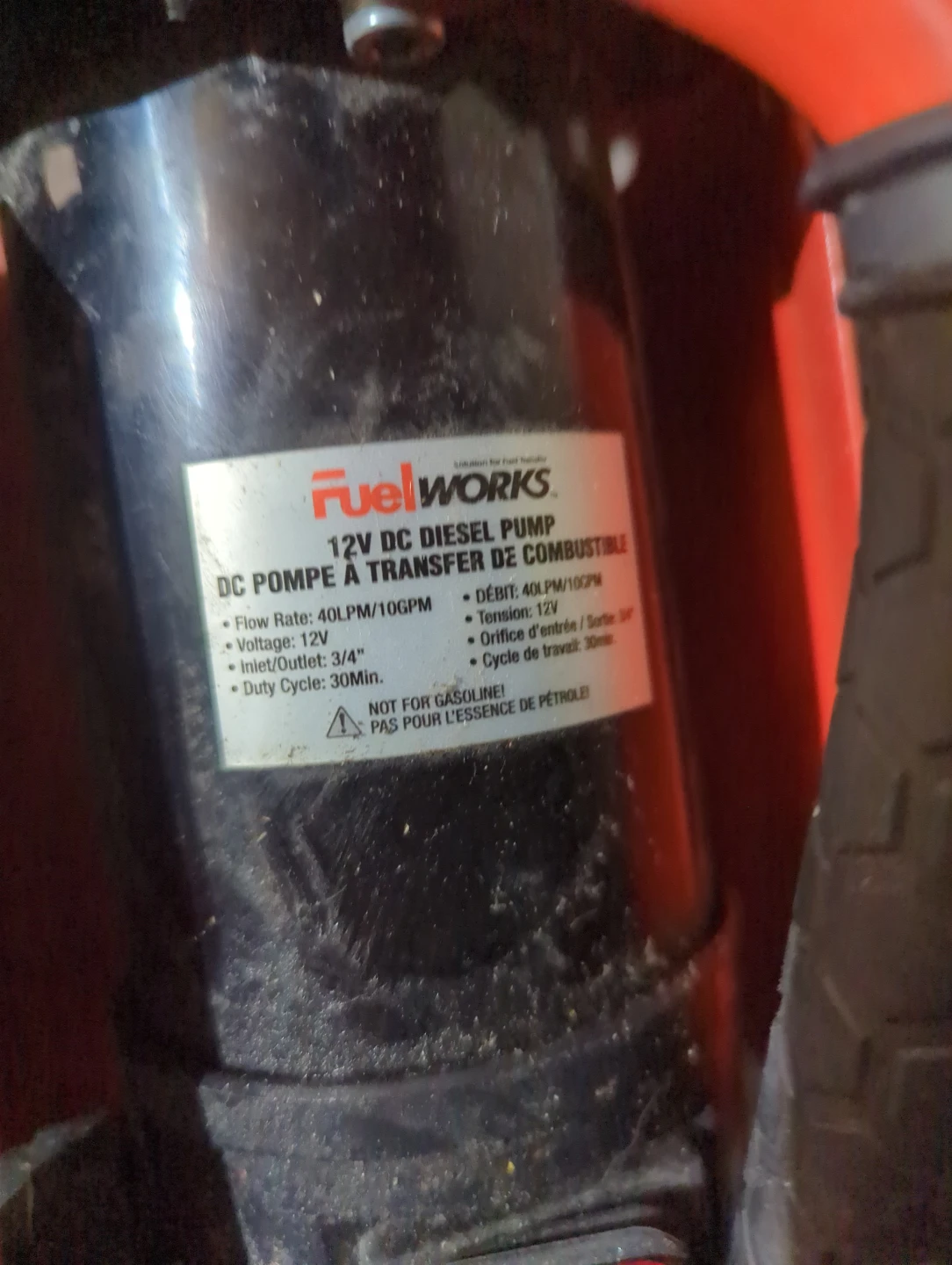 Fuelworks 12V DC Diesel Transfer Pump - photo 2