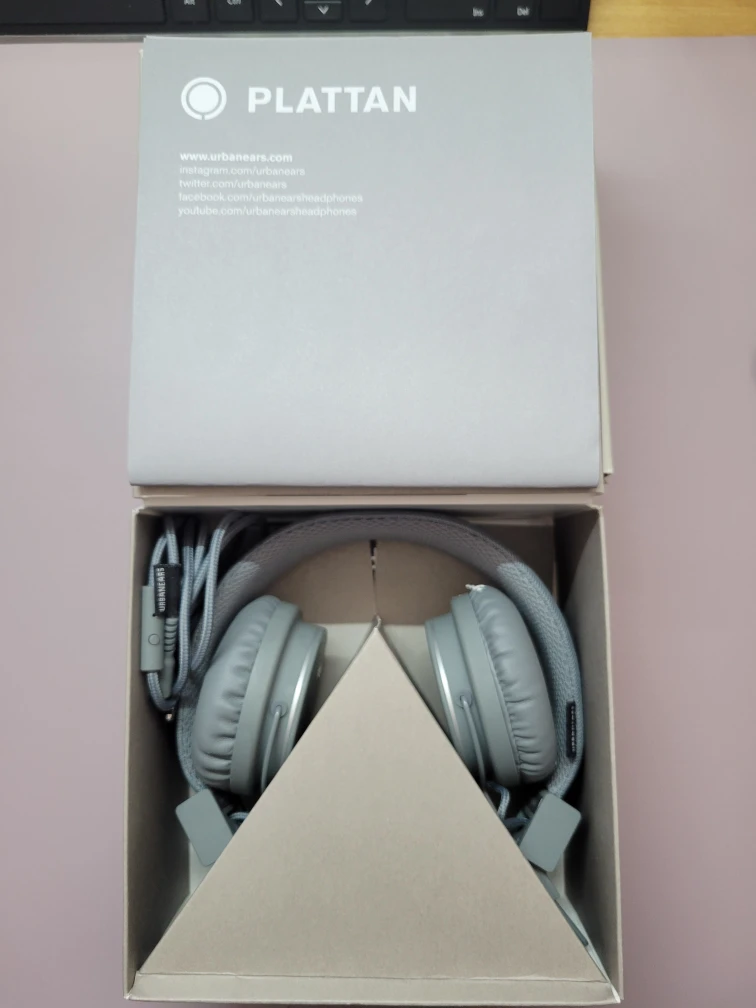Urbanears Plattan Dark Grey Headphones #Cleanout - photo 3