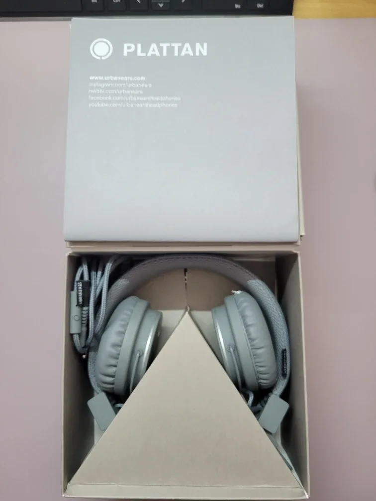 Urbanears Plattan Dark Grey Headphones #Cleanout image indicator(3)
