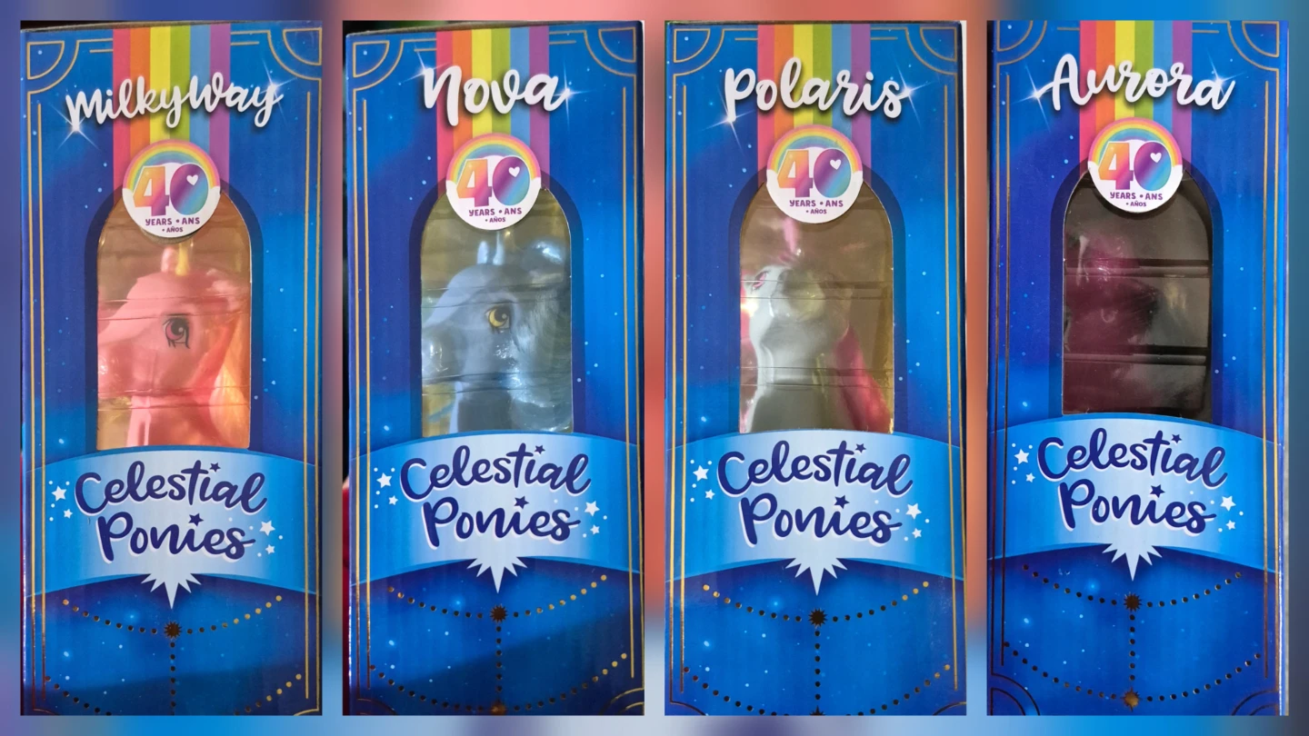 My Little Pony Celestial Ponies 40th Anniversary Set - photo 2