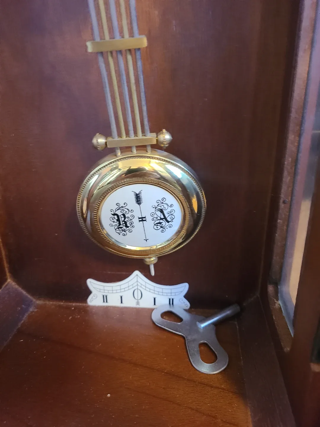 Assegai 31 Day Pendulum Wall Clock image indicator(5)