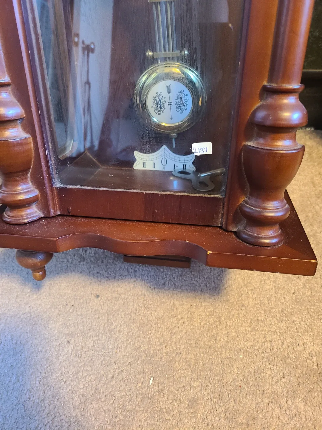 Assegai 31 Day Pendulum Wall Clock image indicator(7)