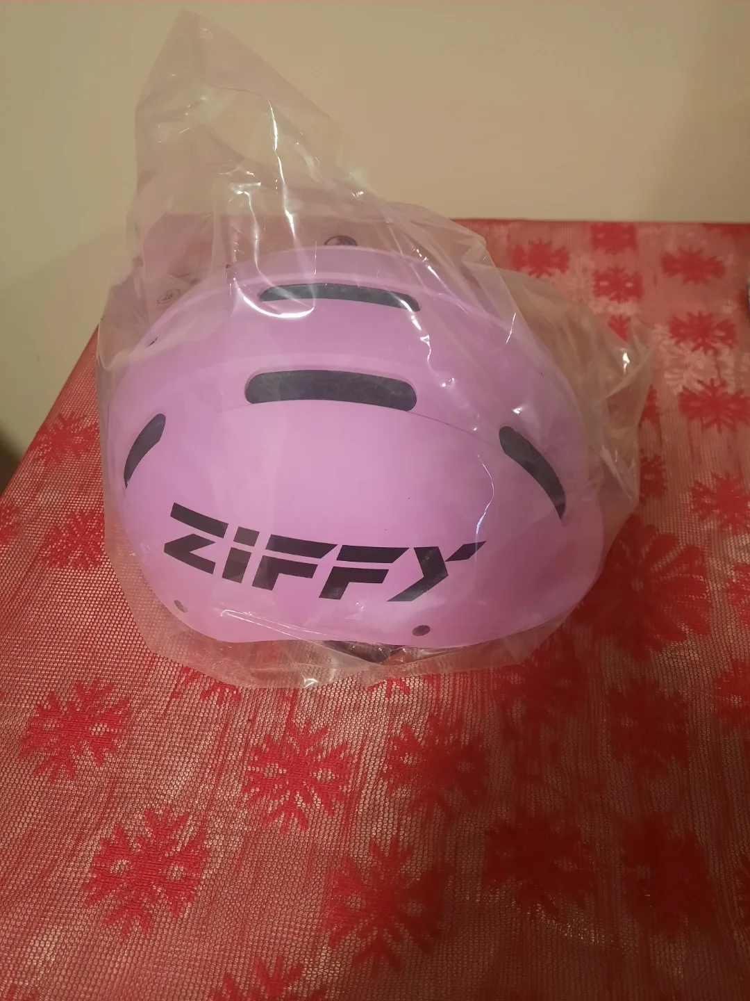 New ZIFFY Kids' Helmet - Purple, Size S, Ages 5-16