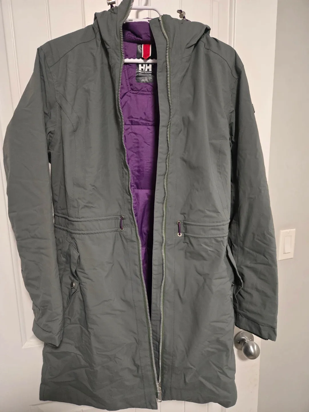 Helly Hansen Grey Winter Coat