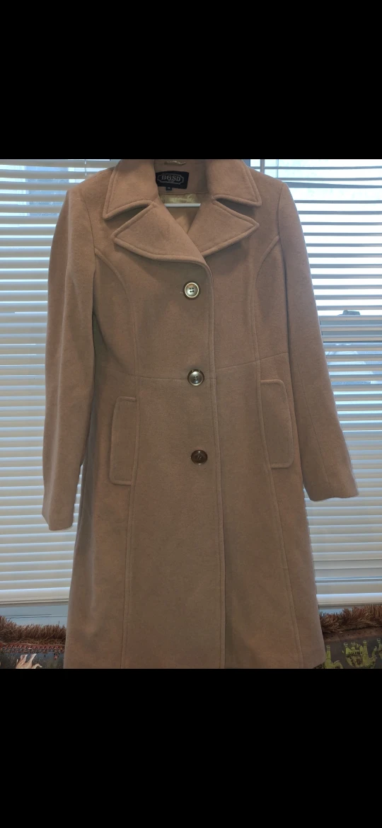 BGSD Women's Wool Blend Coat - Size M