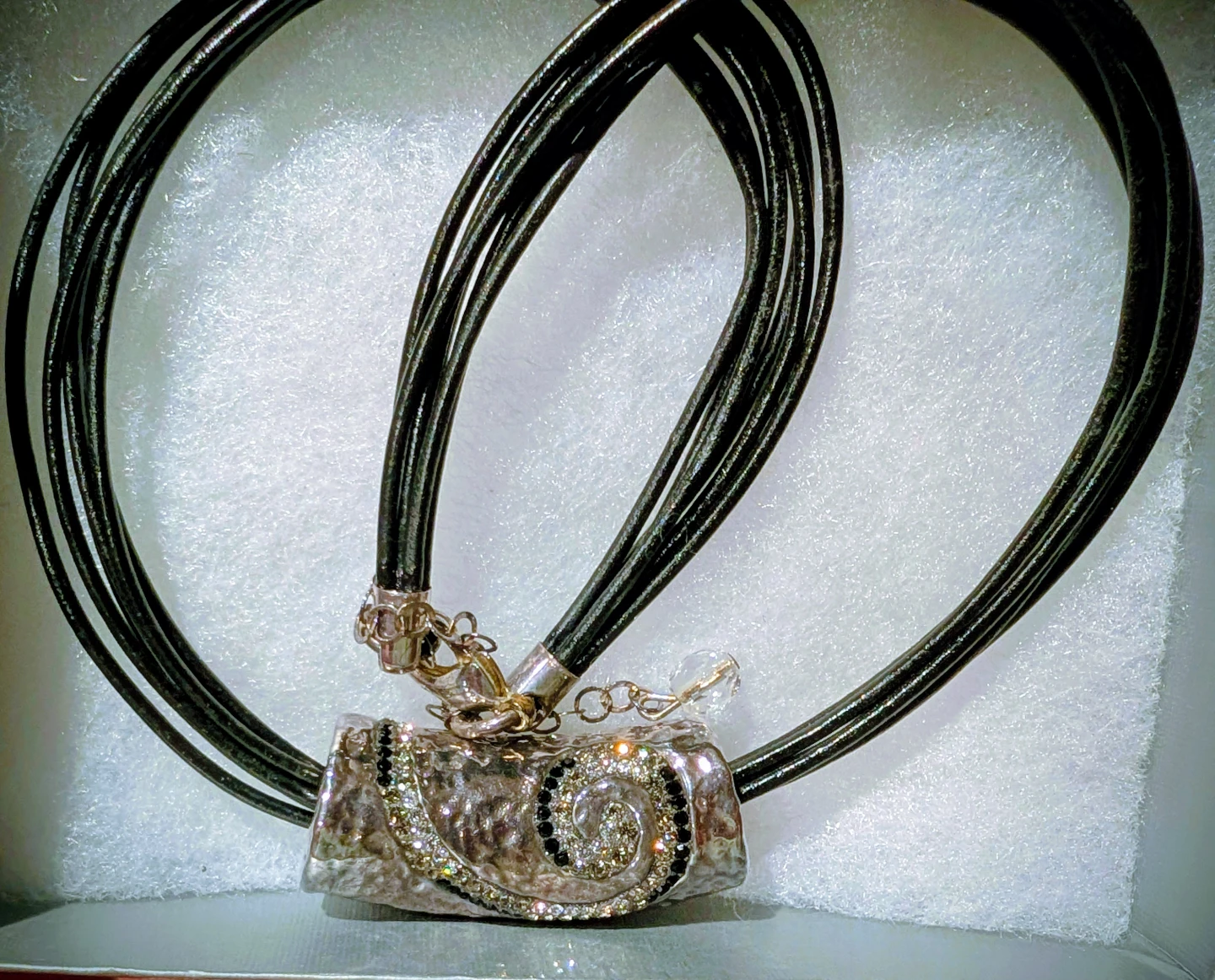 Sterling Silver 925 Choker Necklace - photo 3